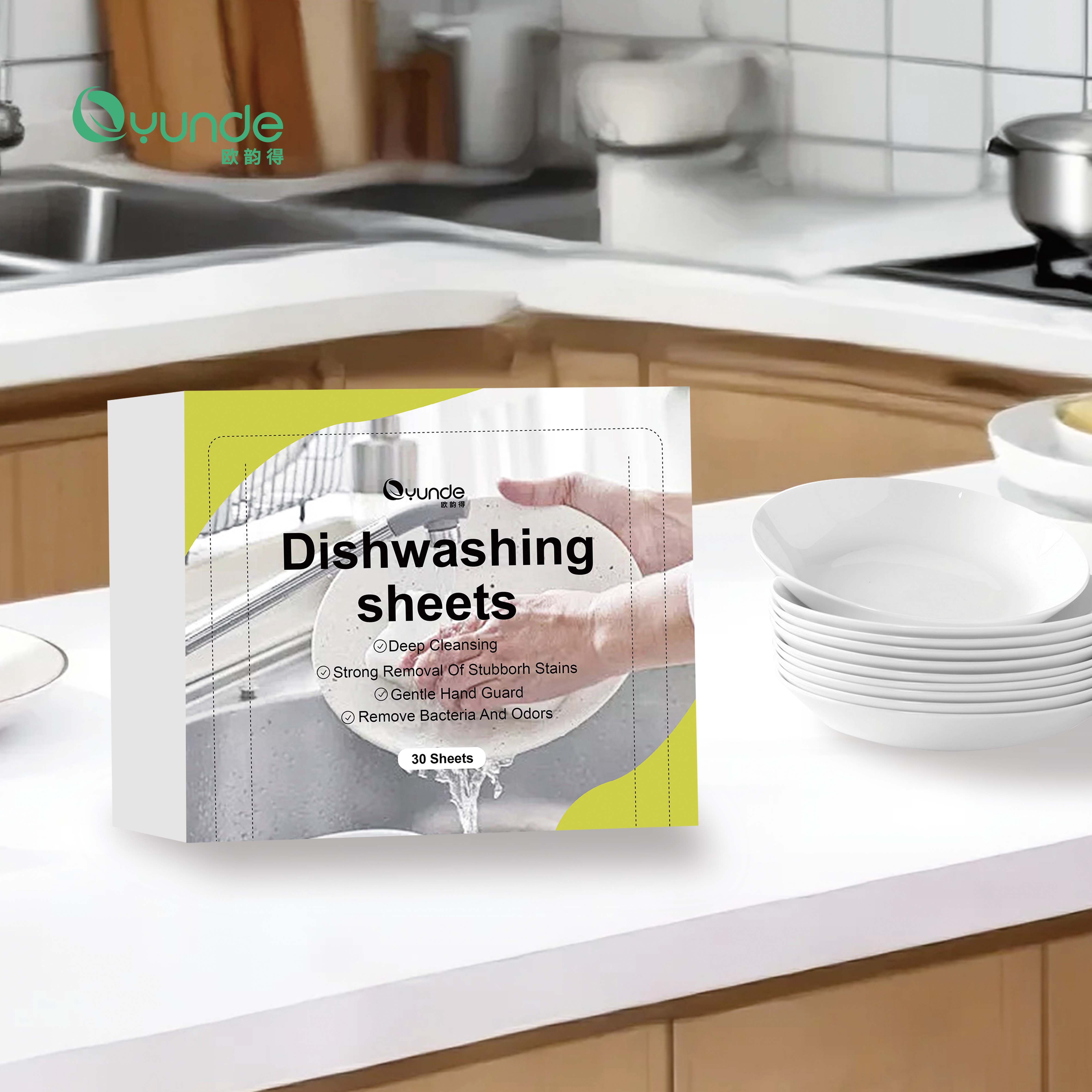 Grease Remover Sheets: Plant-Based, Eco-Friendly - China OEM/ODM Supplier for Kitchen