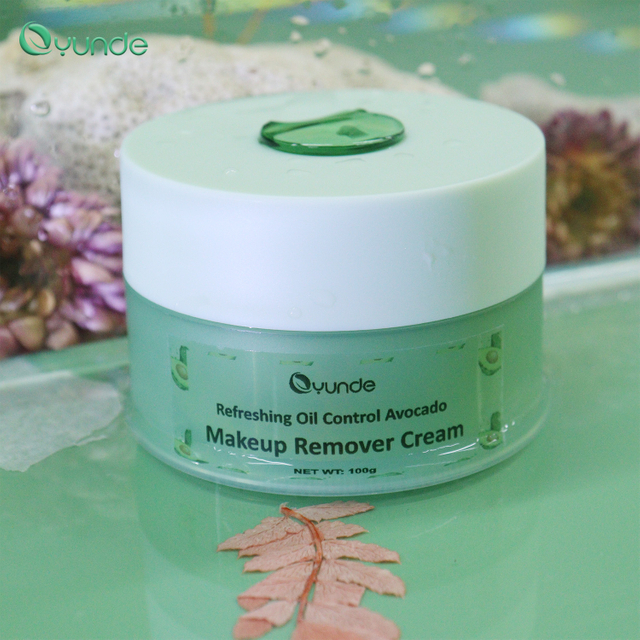 Rejuvenating Avocado Makeup Remover Cream for Oil Control