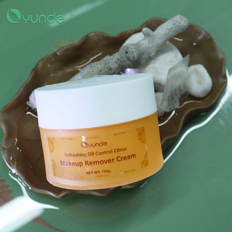 Citrus Makeup Remover Cream Soothes Hydrates And Cleanses Skin Thoroughly