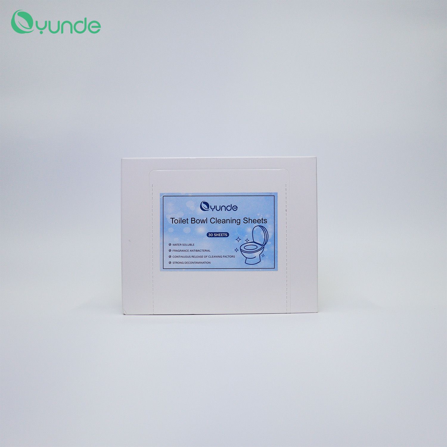 Powerful decomposition of dirt Toilet Bowl Cleaning sheets