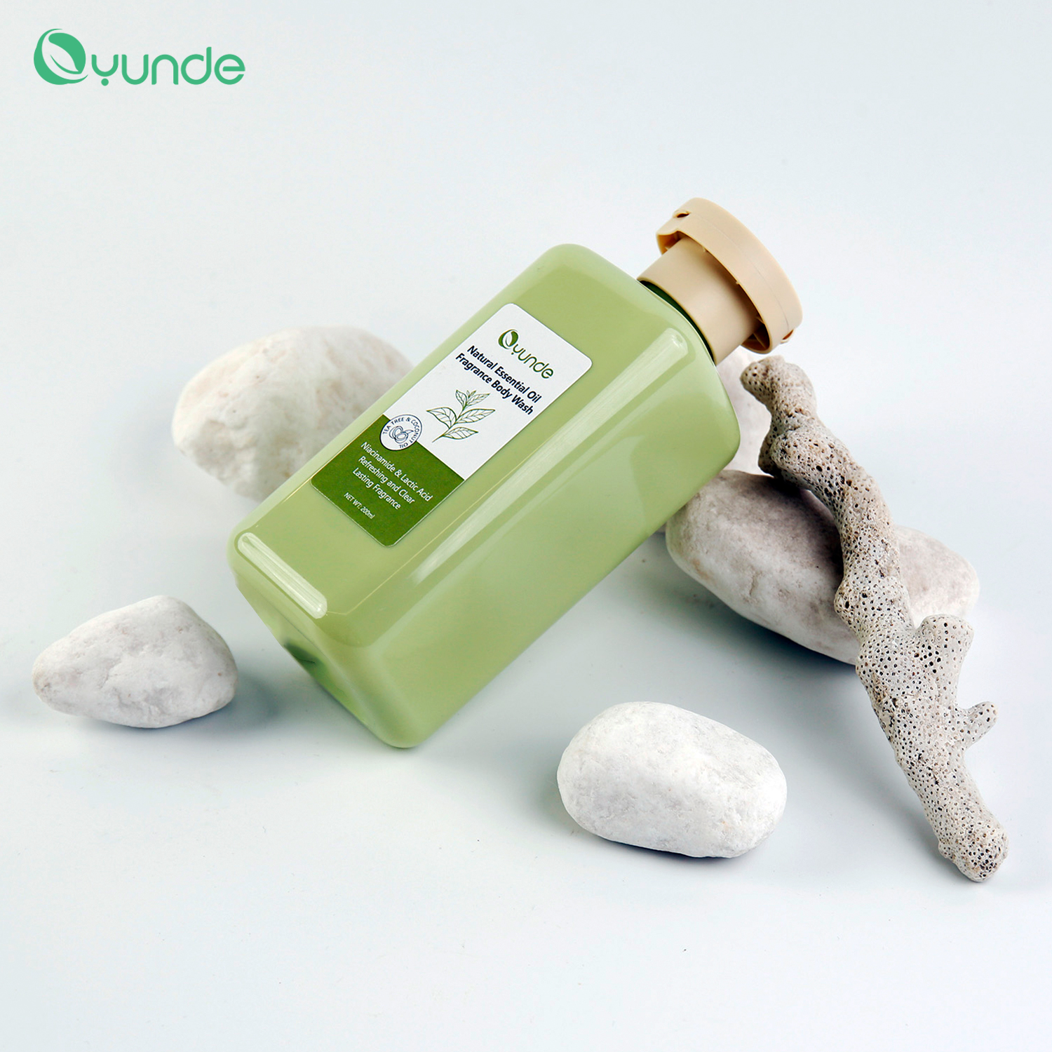 Scent of Serenity: Natural Essential Oils Fragrance Shower Gel