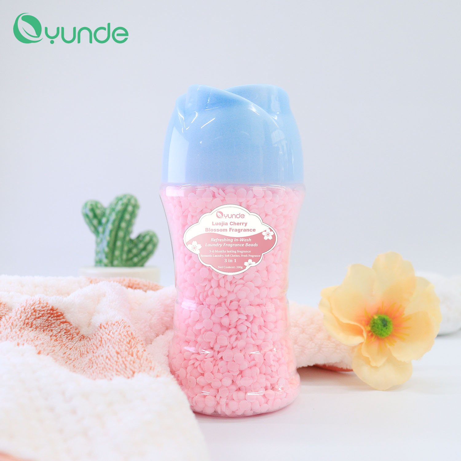 In-Wash Luojia Cherry Blossom Laundry Scent Booster Crystals – Disposable Beads
