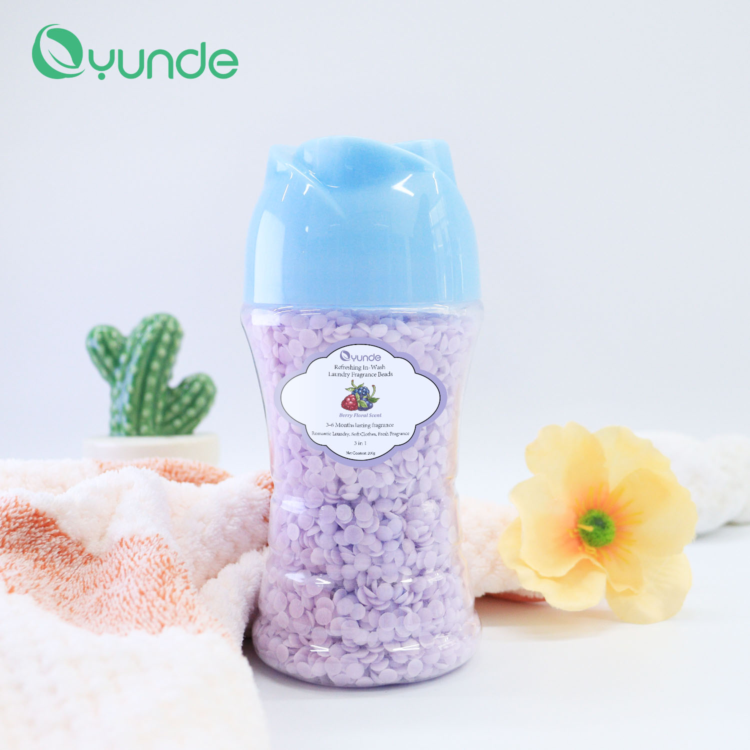 Custom Long-Lasting Romantic Laundry Scent Beads, Fresh Fragrance for 3-6 Months