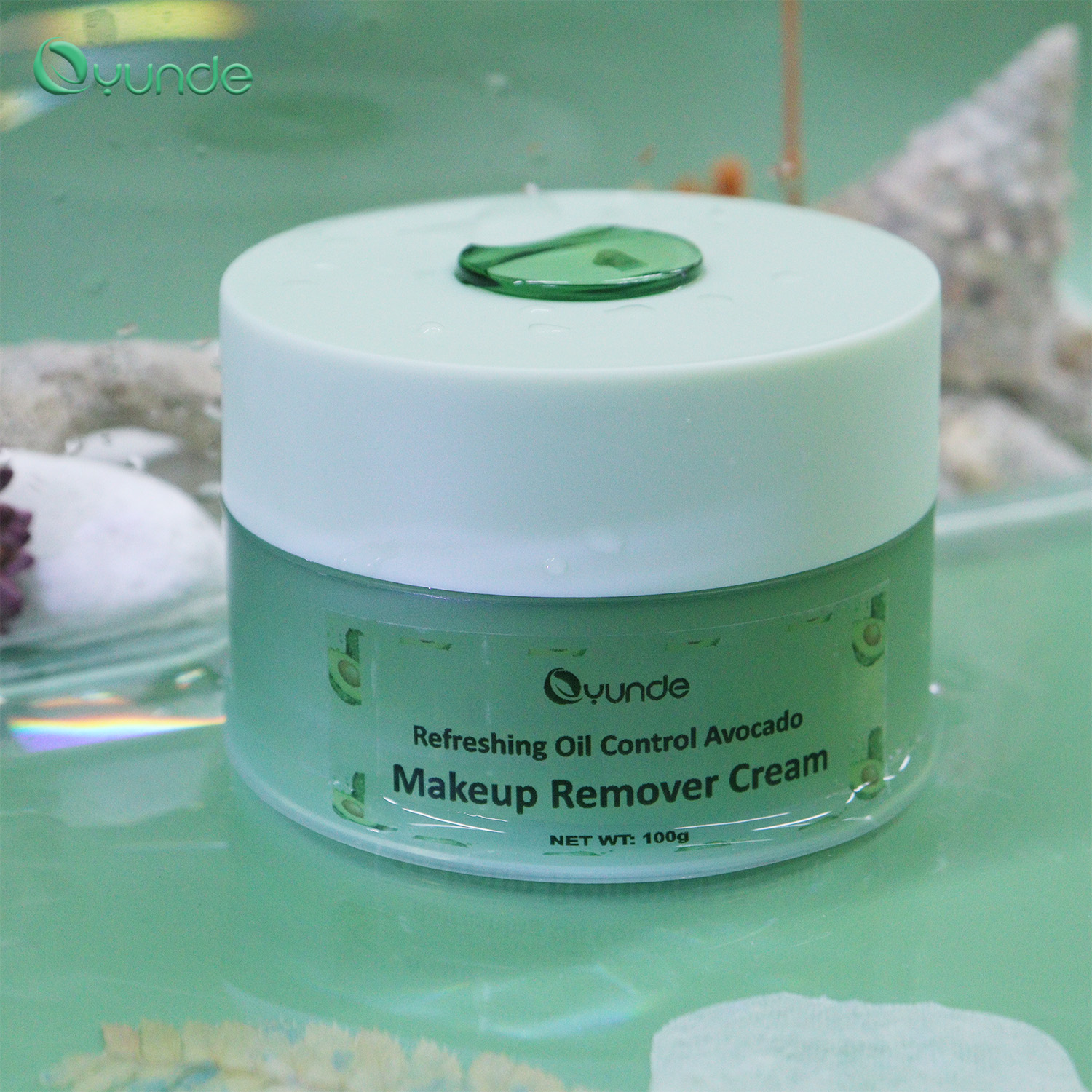 Rejuvenating Avocado Makeup Remover Cream for Oil Control - Gentle & Effective