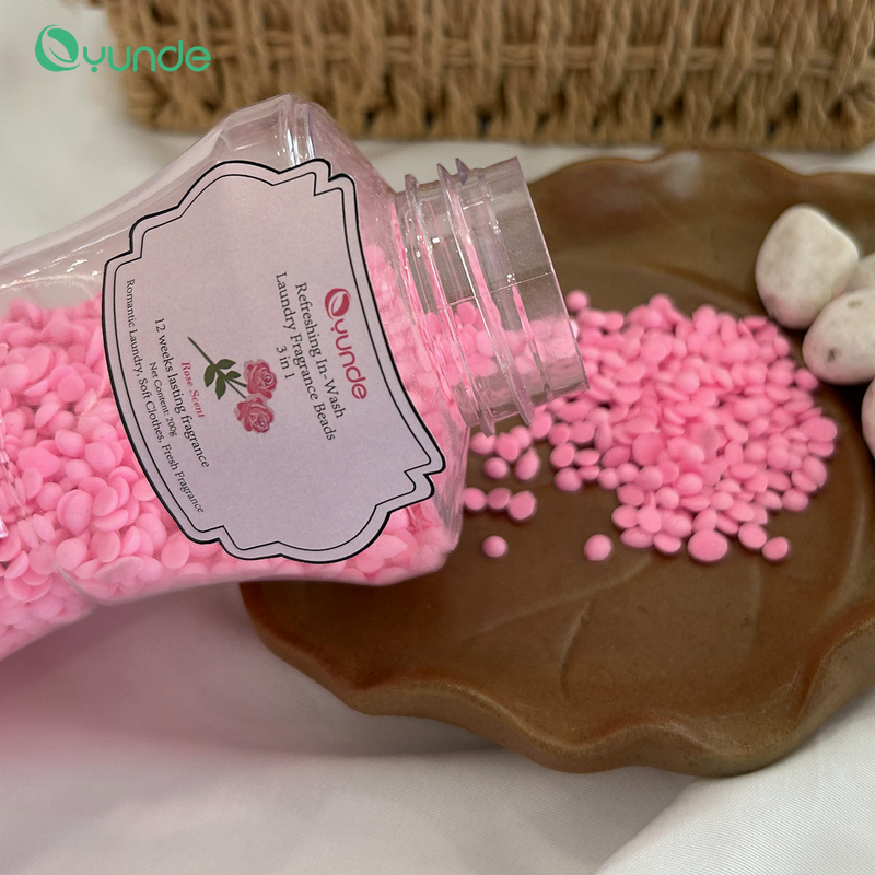 Refreshing In-Wash Laundry Fragrance Beads – Long-Lasting Rose Scent | Fresh & Floral