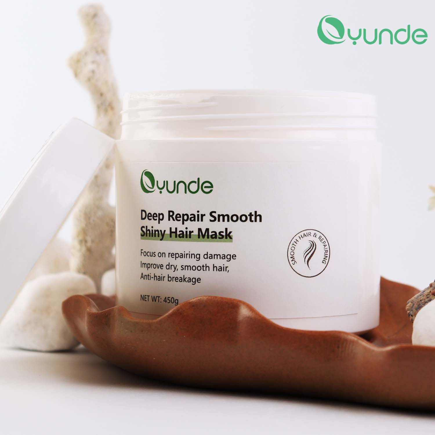 Deep Repair Smooth Shiny Hair Mask - Intensive Nourishment for Damaged Hair
