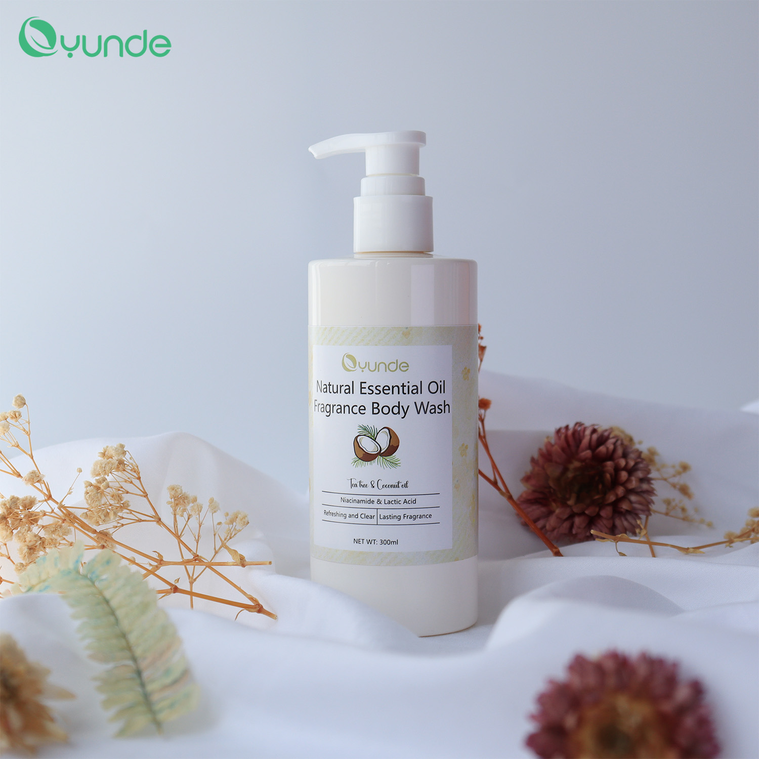 Natural Essential Oil Fragrance Body Wash – Moisturizing, Soothing & Long-Lasting Scent | Oyunde Cosmetics