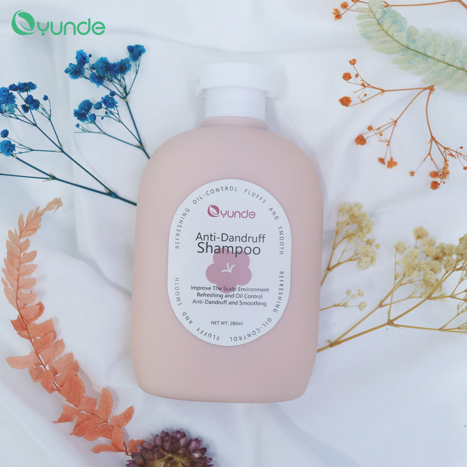 Fluffy & Smooth Hair Care Refreshing Oil-Control Anti-Dandruff Shampoo 