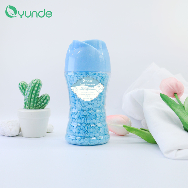 Gentle Plant-Based Laundry Fragrance Beads with Peach Scent