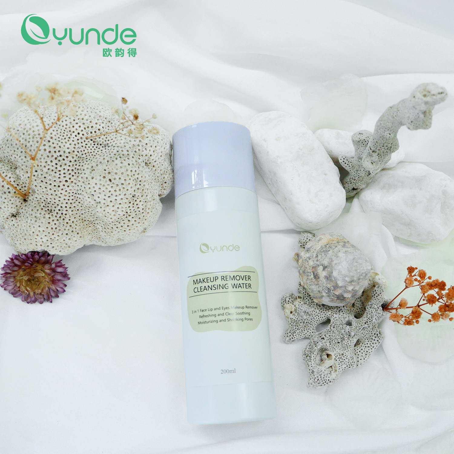All-Natural Makeup Remover Water for a Fresh, Clean Face