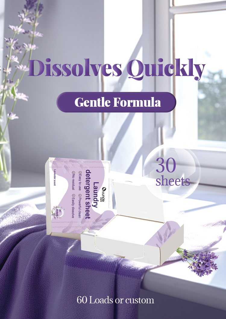 1 Laundry detergent sheet