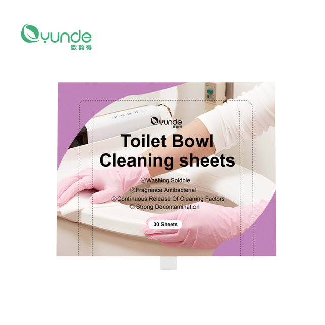 Toilet Bowl Cleaning Sheets: Eco-Friendly, Antibacterial - China OEM/ODM Supplier