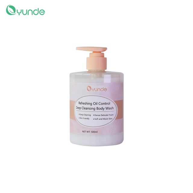 Natural essential oil fragrance body wash