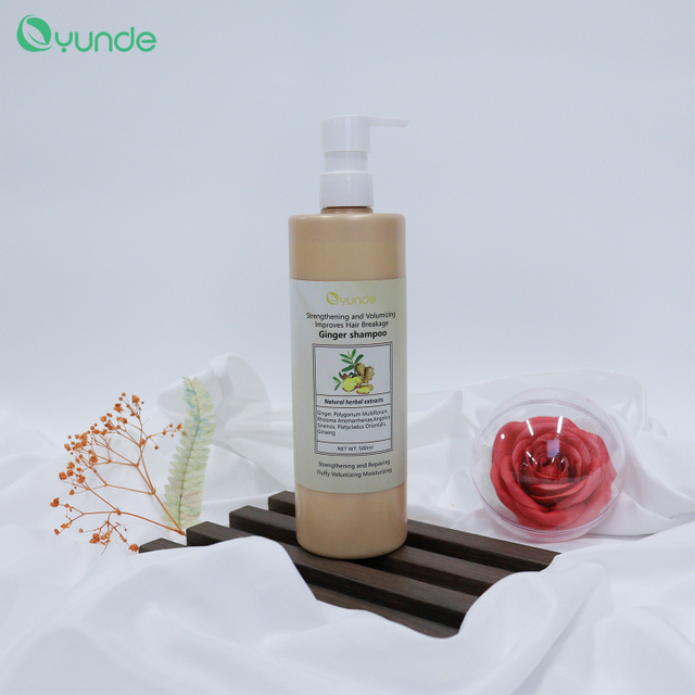 Natural plant extract, ginger shampoo