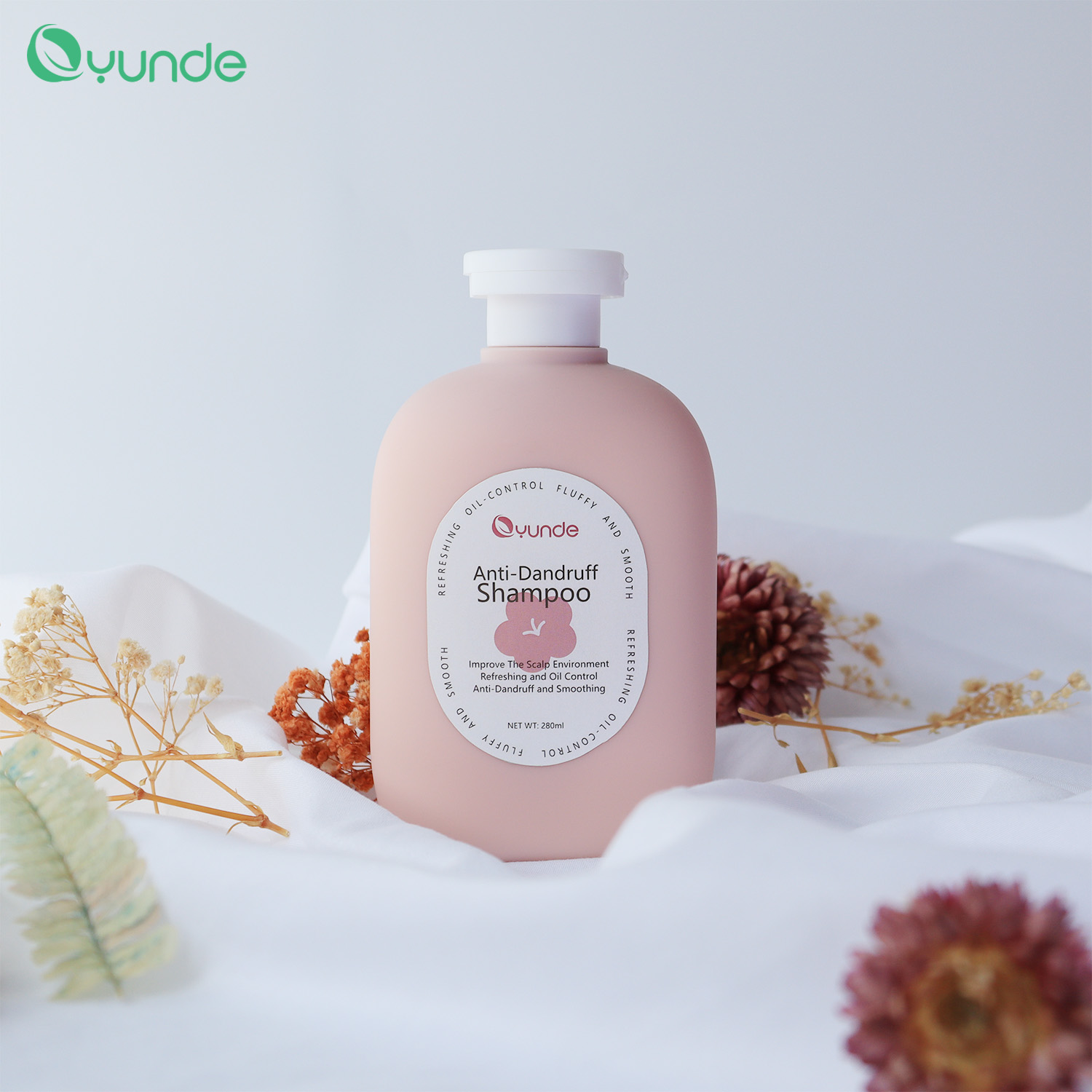 Fluffy & Smooth Hair Care Refreshing Oil-Control Anti-Dandruff Shampoo 