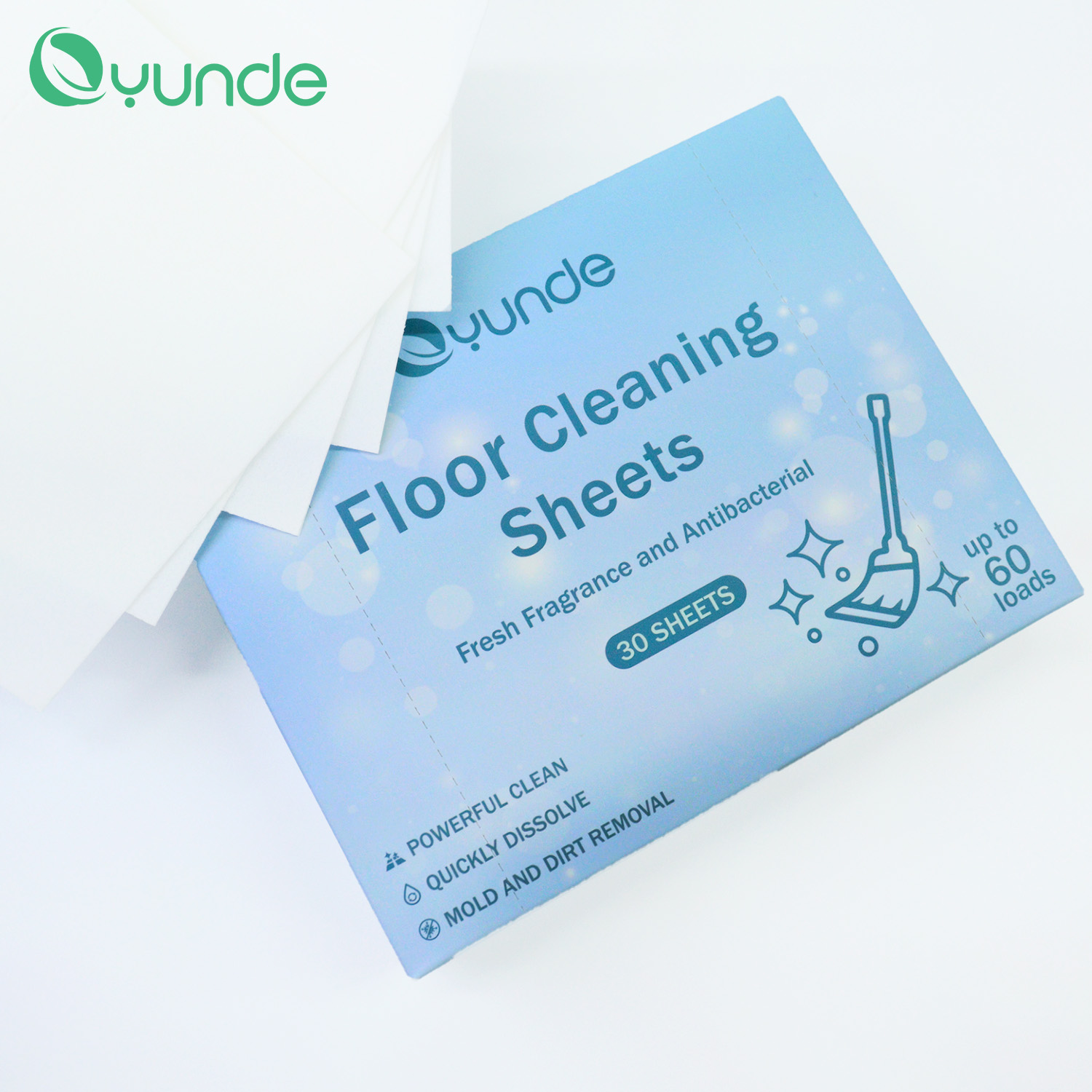 Ultra-Powerful Floor Cleaner Sheets for Deep Dirt Removal