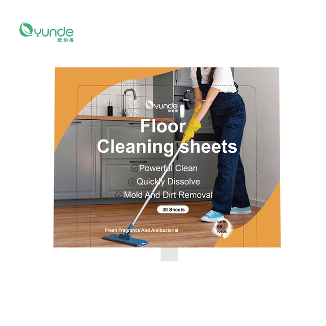 Powerful Clean Floor Sheets Supplier - Antibacterial, Quick Dissolve