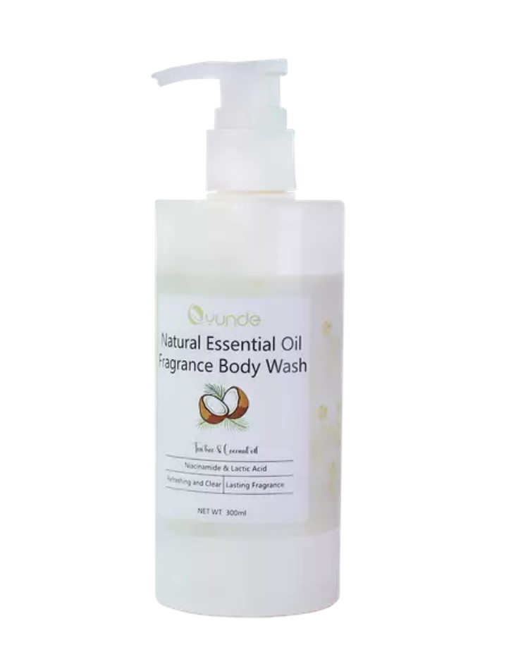Niacinamide & Lactic Acid Natural Essential Oil Fragrance Body Wash