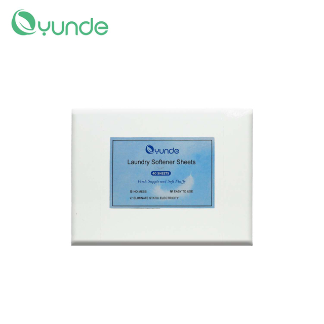 Eco Friendly Laundry Dryer Sheets Best Selling Fabric Softener Sheet Non woven Detergent Sheet