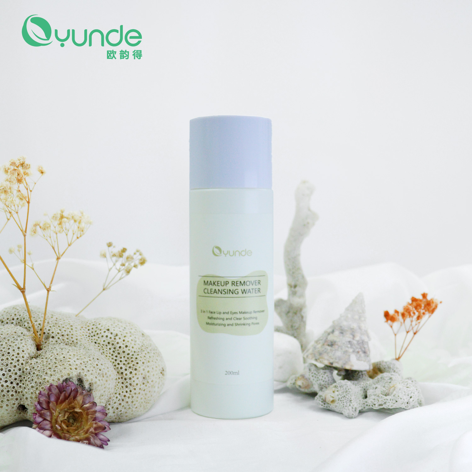 All-Natural Makeup Remover Water for a Fresh, Clean Face