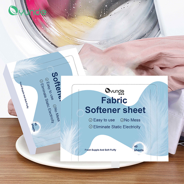 Eco-Friendly Non-Woven Fabric Softener Dryer Sheets | Custom OEM & Private Label Available