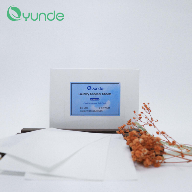 Eco Friendly Laundry Dryer Sheets Best Selling Fabric Softener Sheet Non woven Detergent Sheet