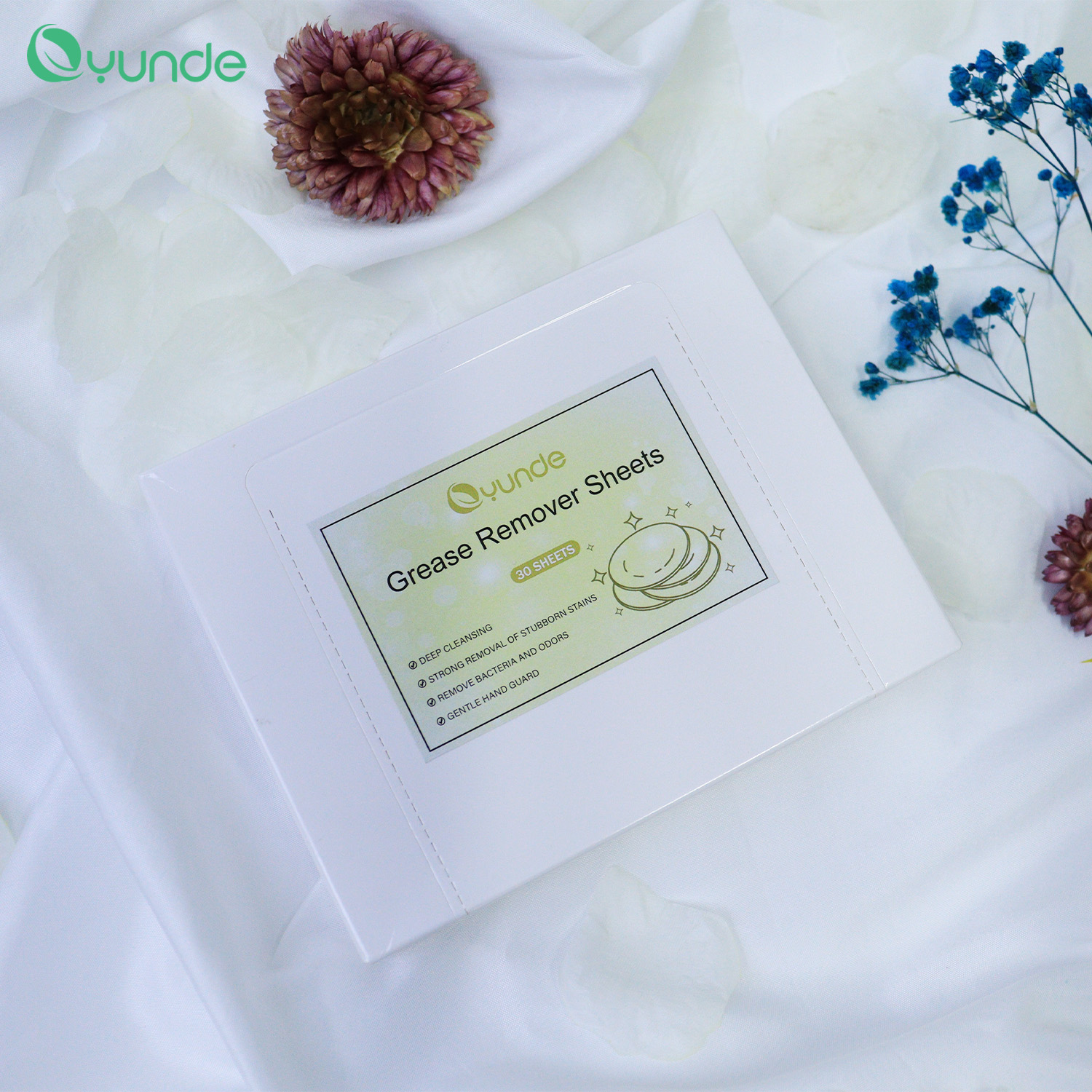 Deep Cleansing Home Care Grease Remover Sheets