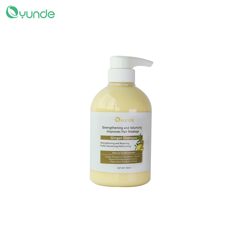 Root strengthening, ginger shampoo