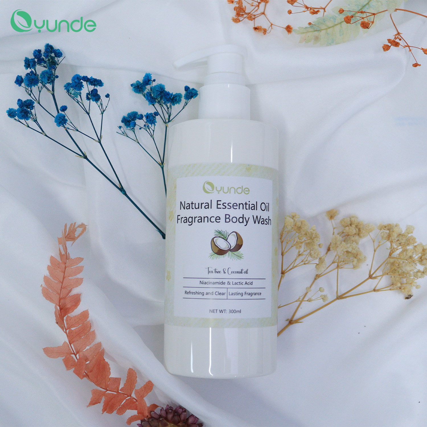 Natural Essential Oil Body Wash 300ml 4