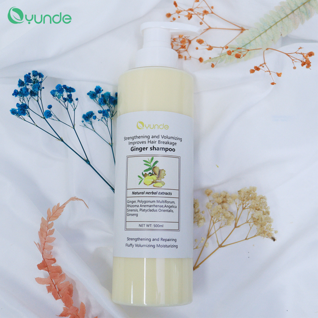 Reduces Hair Breakage and Promotes Healthy Growth Strengthening and Volumizing Ginger Shampoo