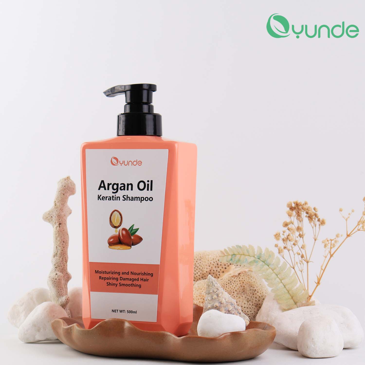 Moroccan Argan Repair Shampoo – Repair Damaged Hair, Prevent Split Ends & Enhance Shine