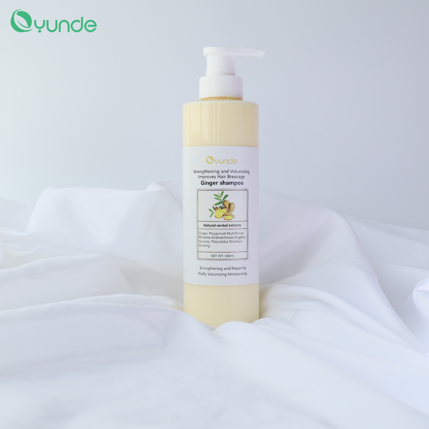 Reduces Hair Breakage and Promotes Healthy Growth Strengthening and Volumizing Ginger Shampoo
