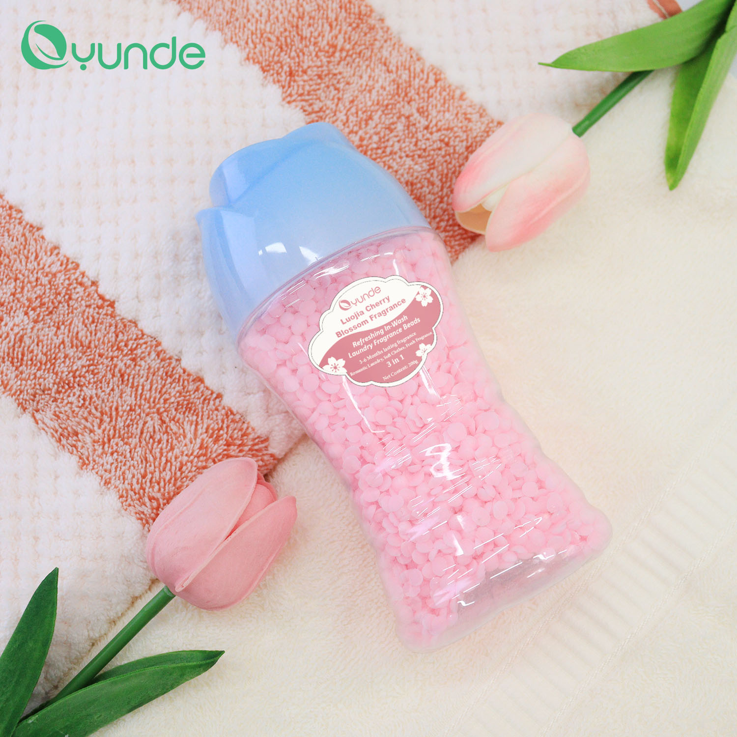 In-Wash Luojia Cherry Blossom Laundry Scent Booster Crystals – Disposable Beads
