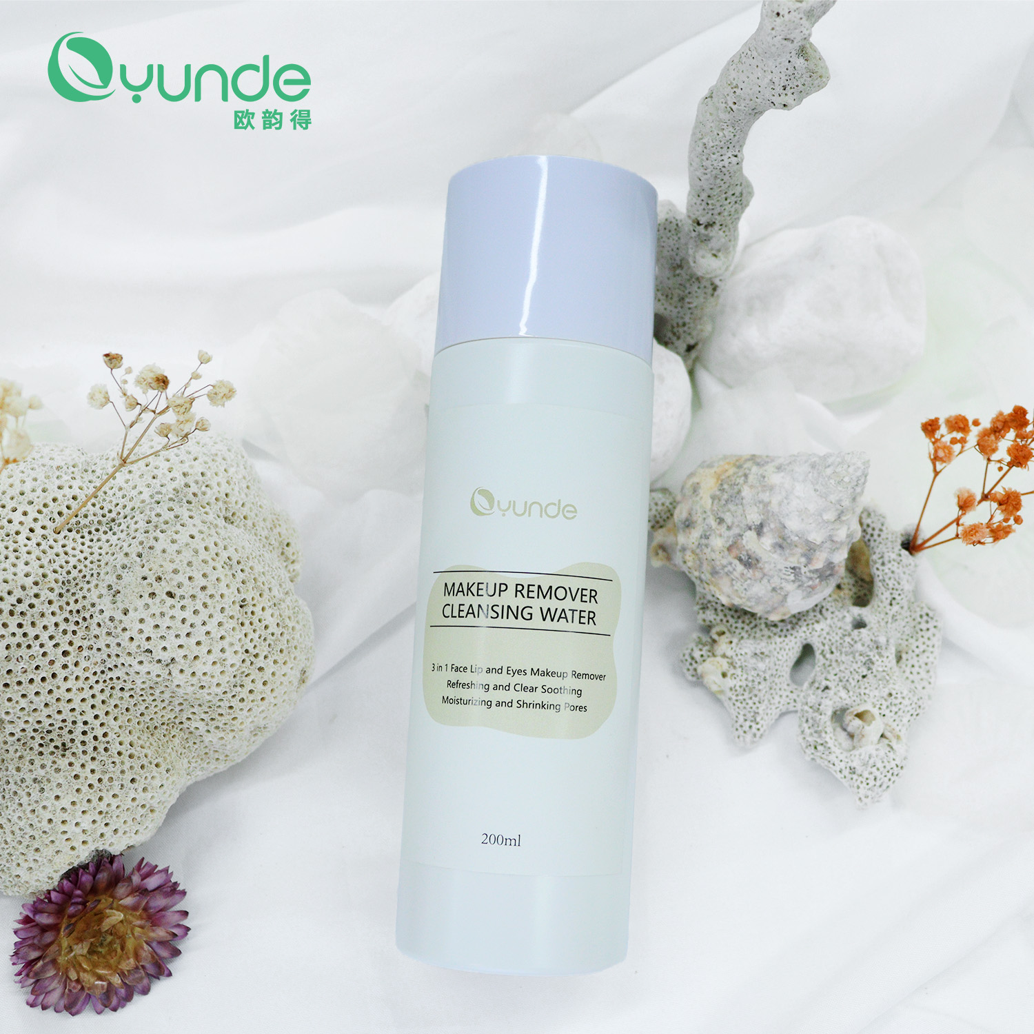 All-Natural Makeup Remover Water for a Fresh, Clean Face