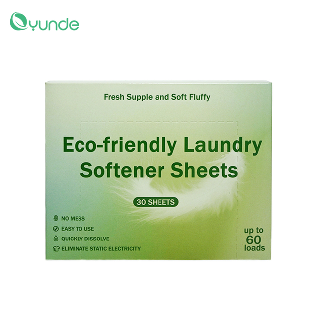 Eco-friendly Laundry Softener Dryer Sheets Fresh Scent Customized Tumble Fabric Softener Dryer Sheet For Daily