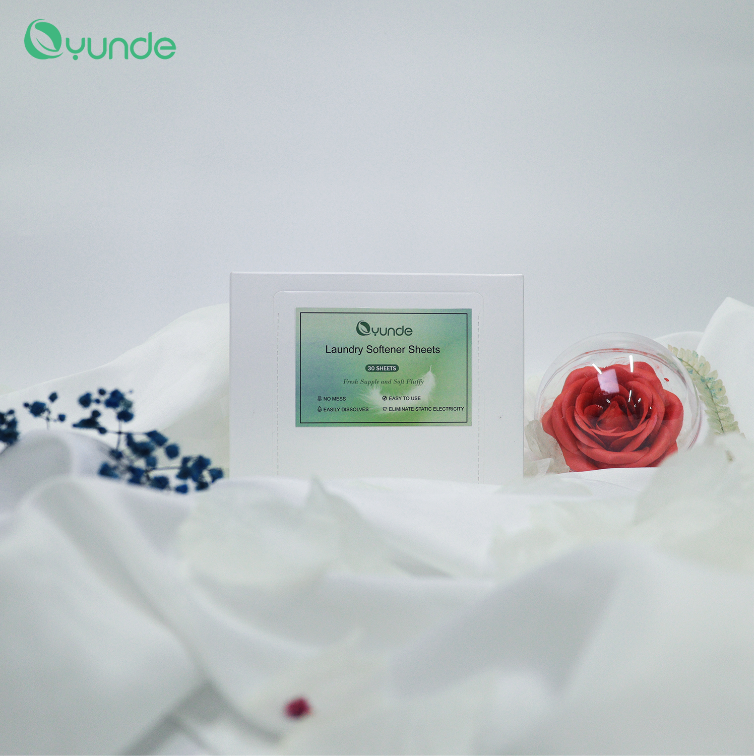 Free sample Ultimate Softness Laundry Softener Sheets for Fresh and Fluffy Fabrics