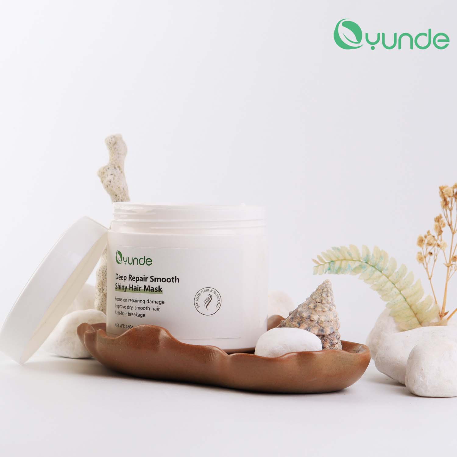 Deep Repair Smooth Shiny Hair Mask - Intensive Nourishment for Damaged Hair