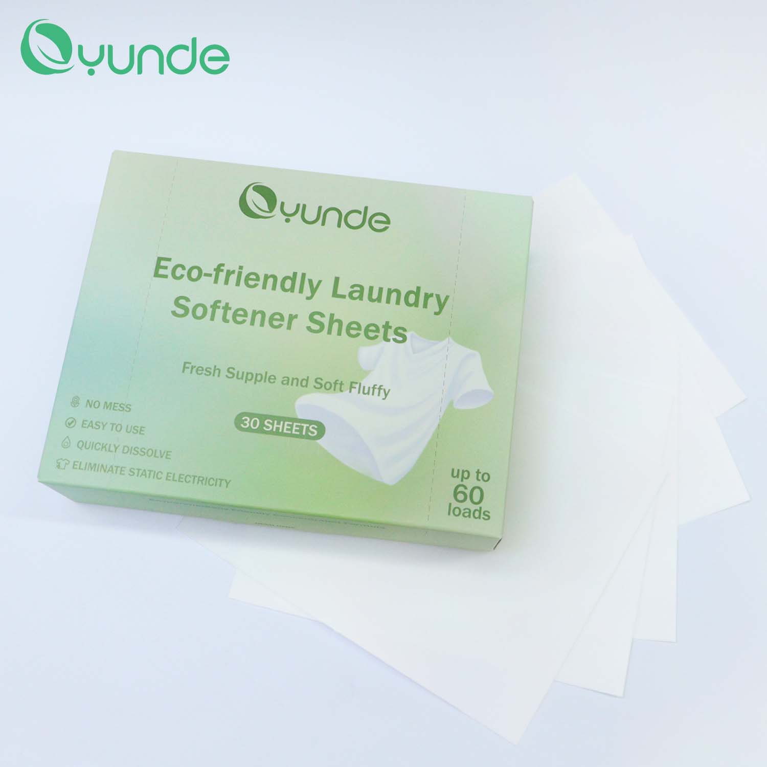 Eco-Friendly Laundry Softener Sheets – Gentle, Fresh, and Residue-Free