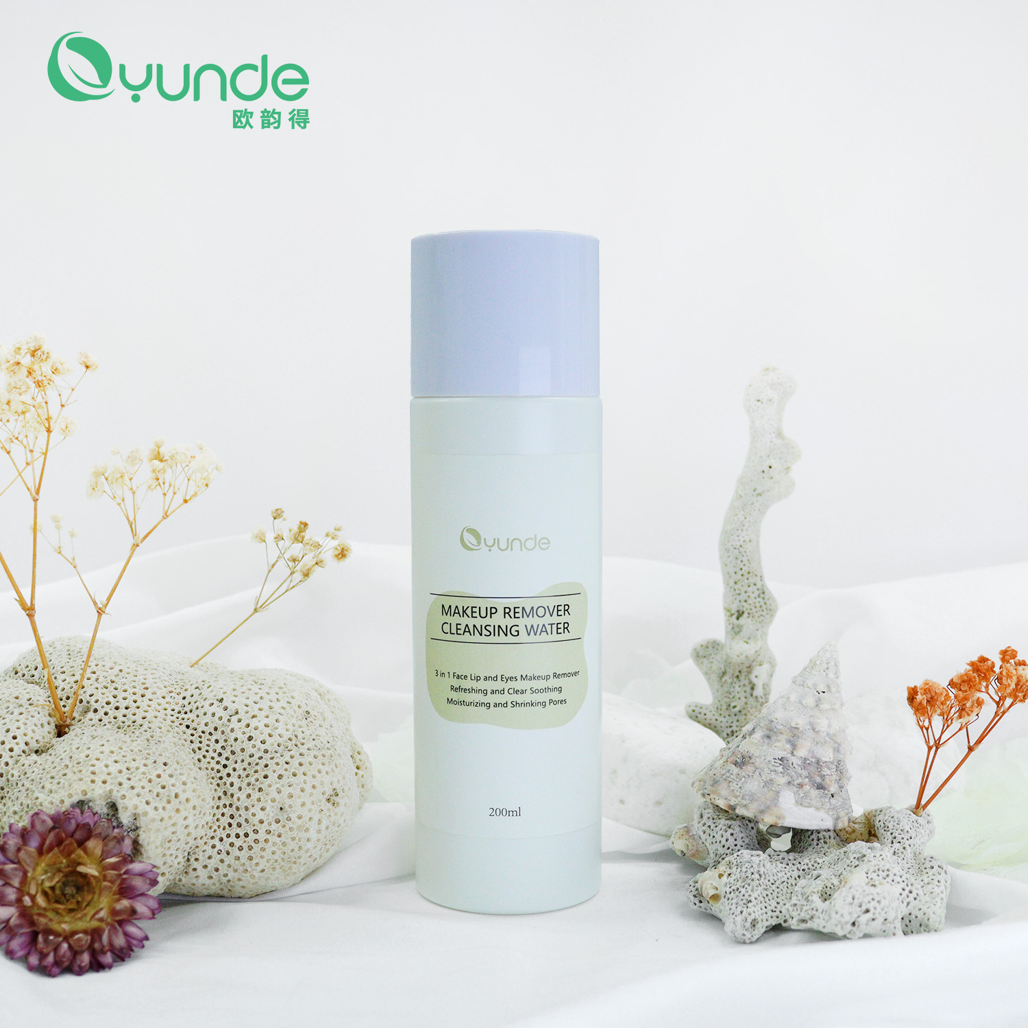 All-Natural Makeup Remover Water for a Fresh, Clean Face