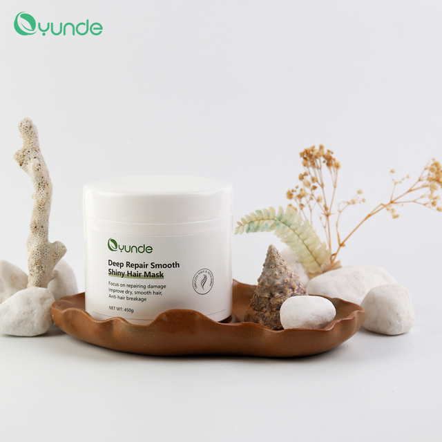 Deep Repair Smooth Shiny Hair Mask - Intensive Nourishment for Damaged Hair