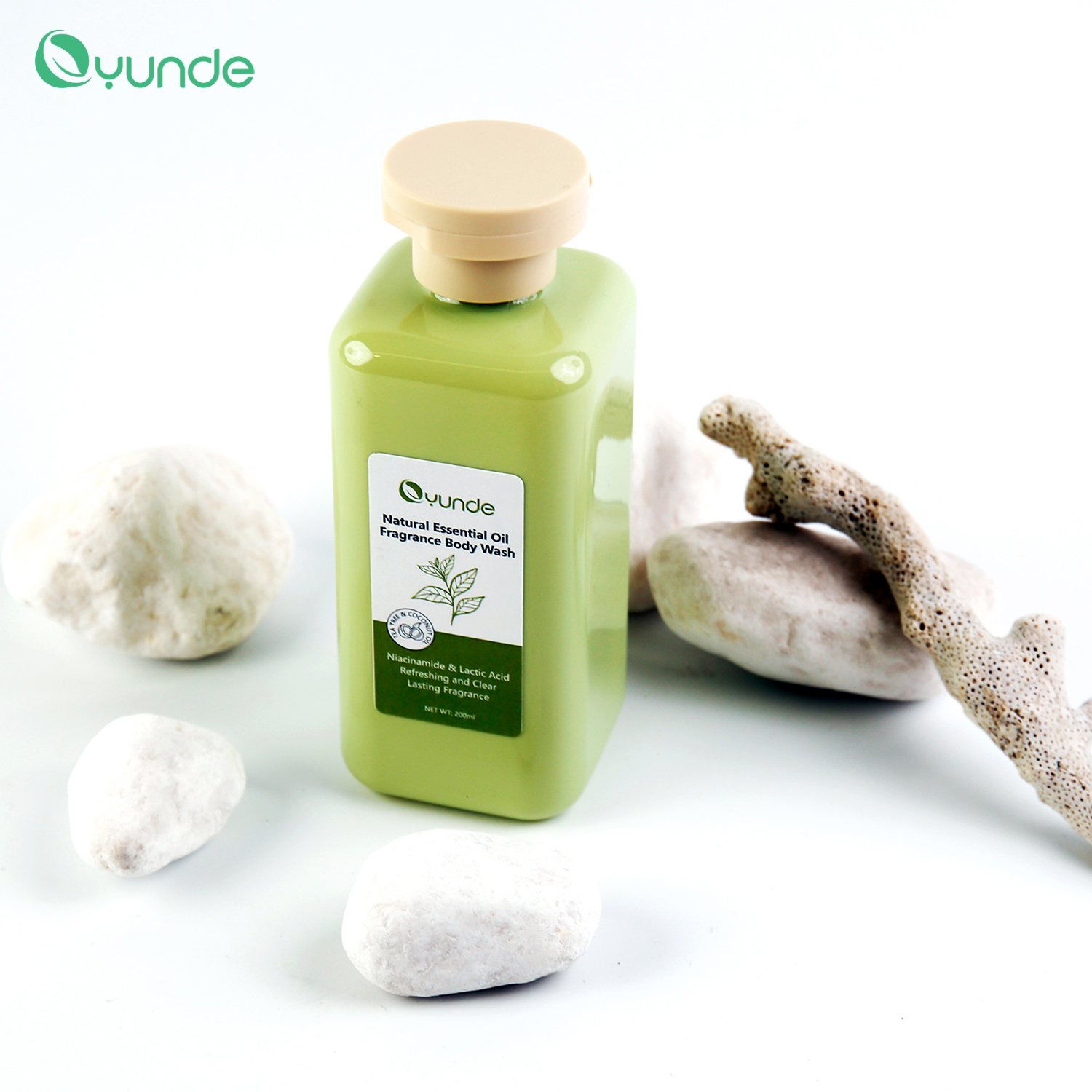 Scent of Serenity: Natural Essential Oils Fragrance Shower Gel