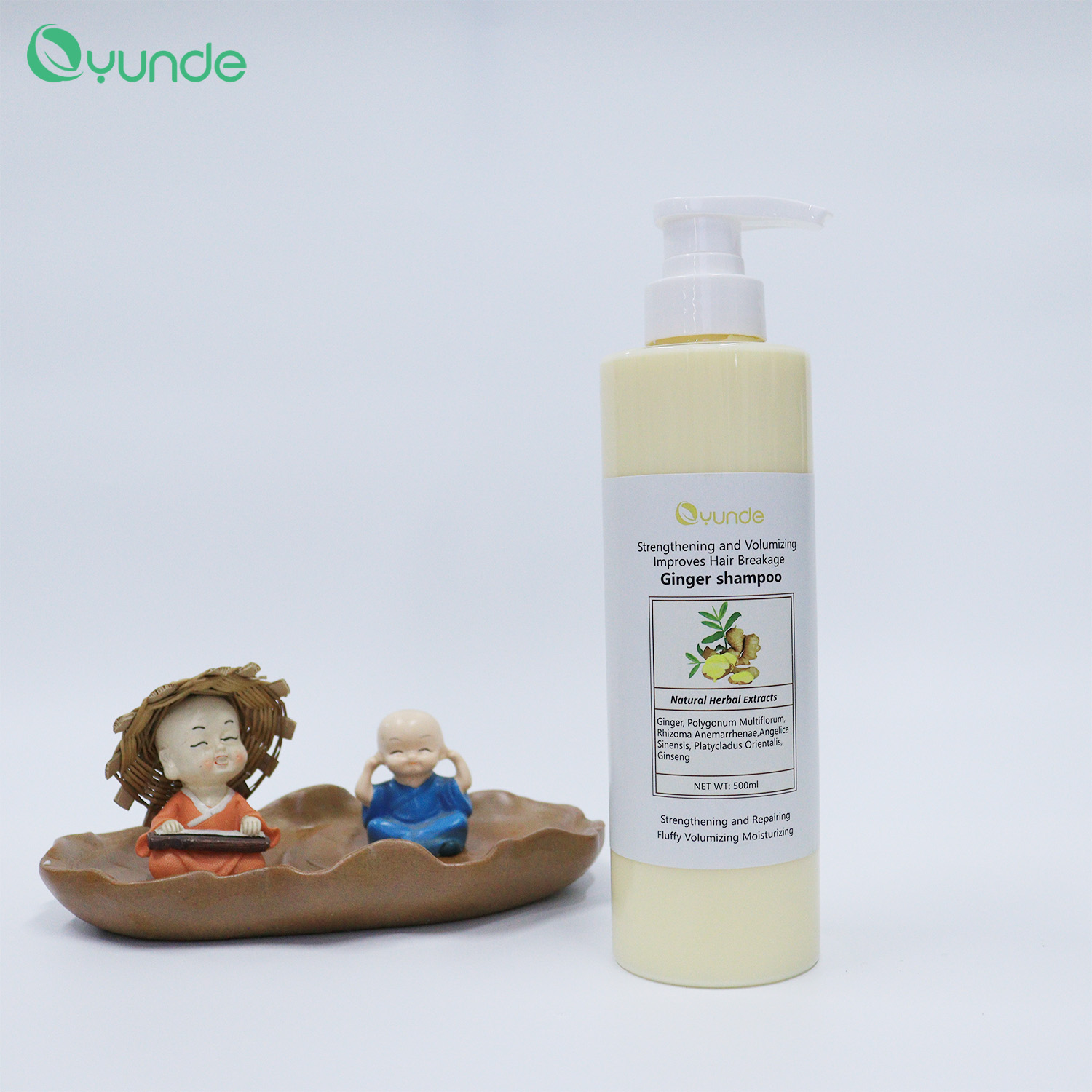 Reduces Hair Breakage and Promotes Healthy Growth Strengthening and Volumizing Ginger Shampoo