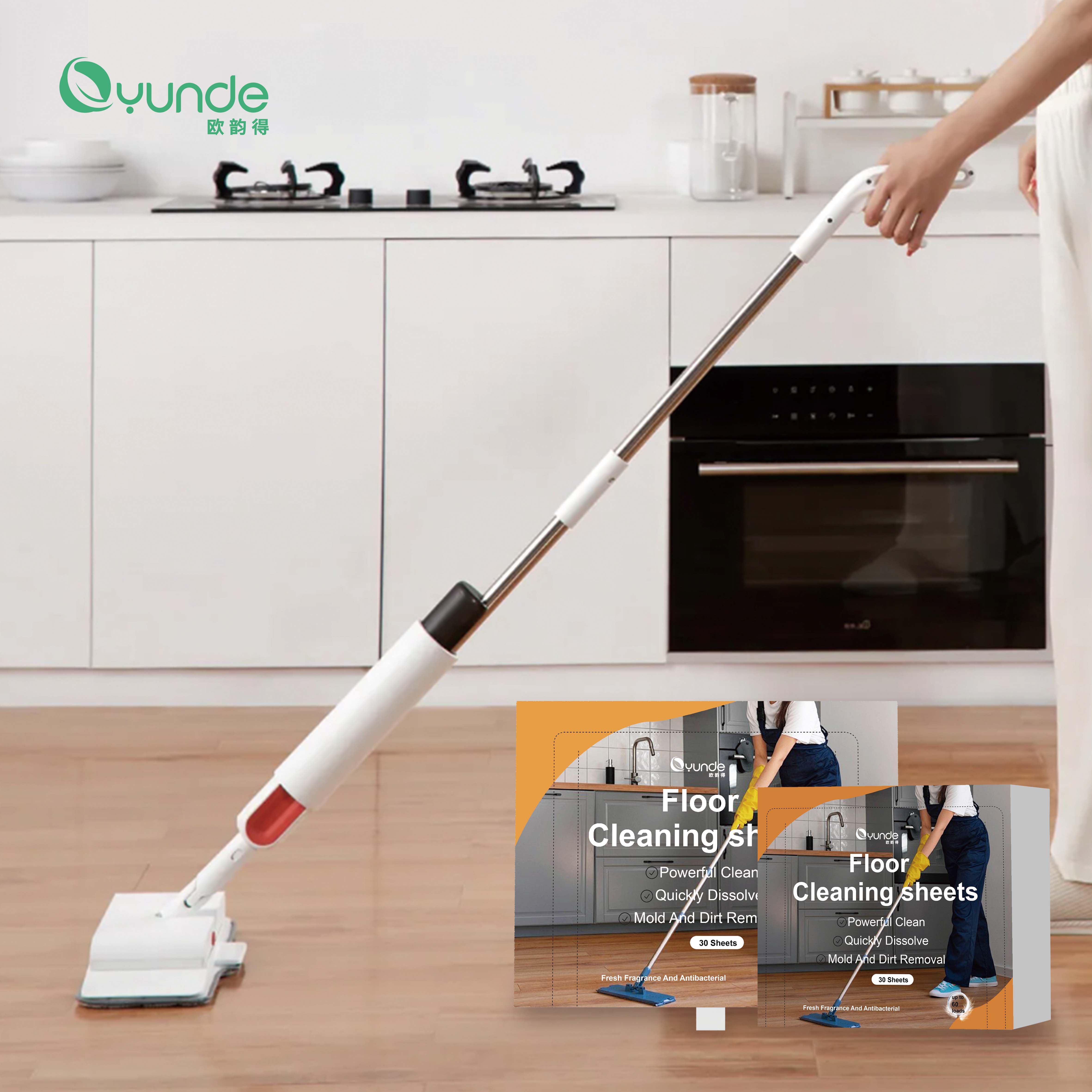 Powerful Clean Floor Sheets Supplier - Antibacterial, Quick Dissolve
