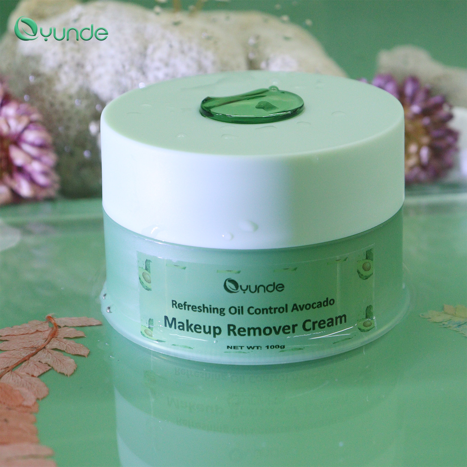 Rejuvenating Avocado Makeup Remover Cream for Oil Control