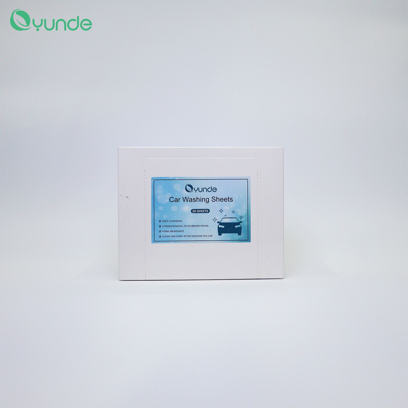 Strong decontamination oil film, car wash sheet