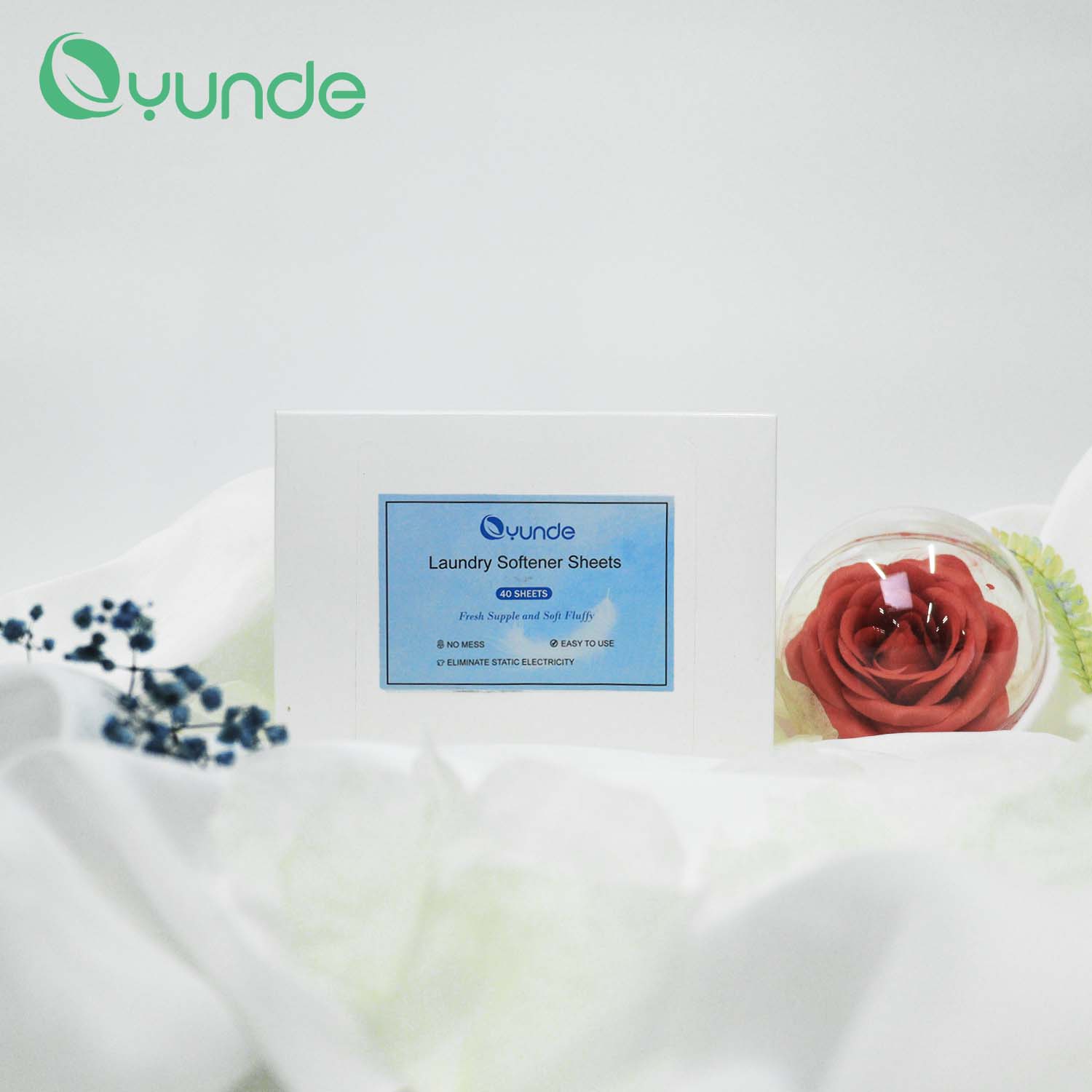 Eco Friendly Laundry Dryer Sheets Best Selling Fabric Softener Sheet Non woven Detergent Sheet