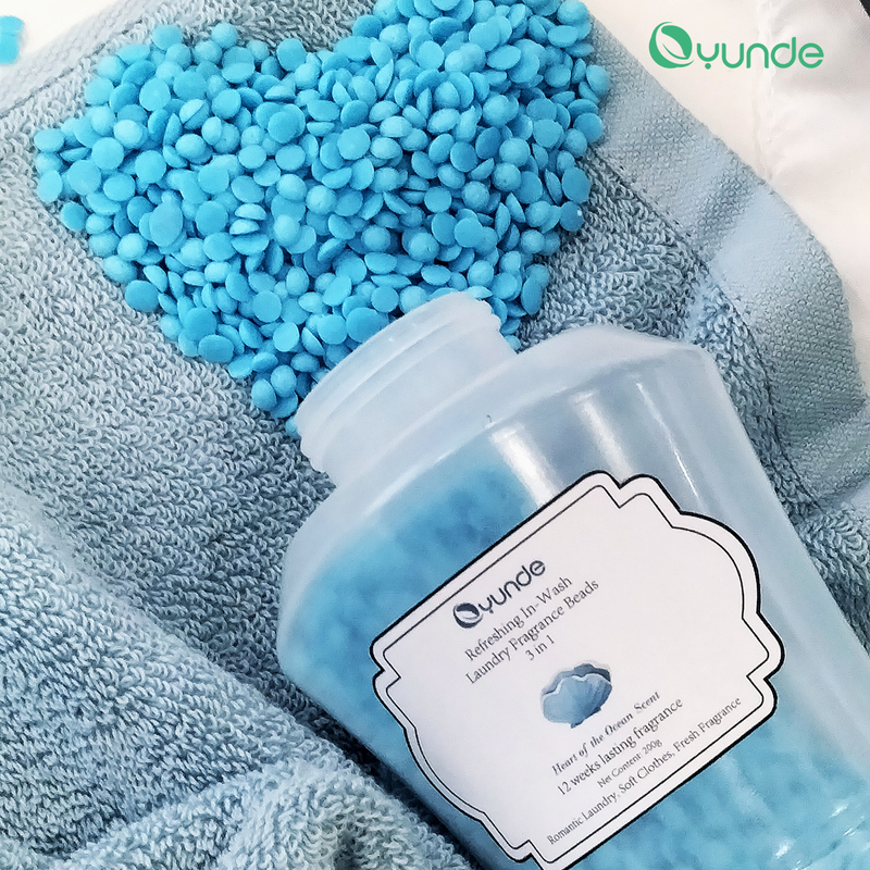 Refreshing In-Wash Laundry Fragrance Beads – Heart of the Ocean Scent | Long-Lasting Freshness