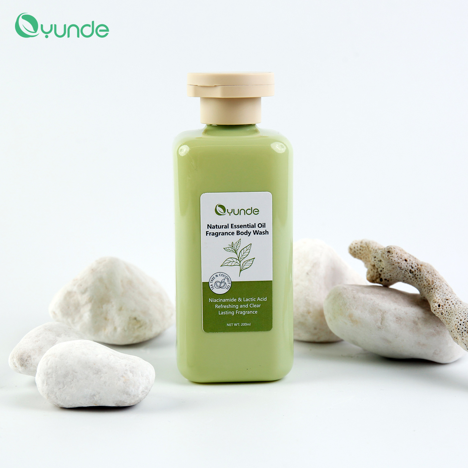 Scent of Serenity: Natural Essential Oils Fragrance Shower Gel