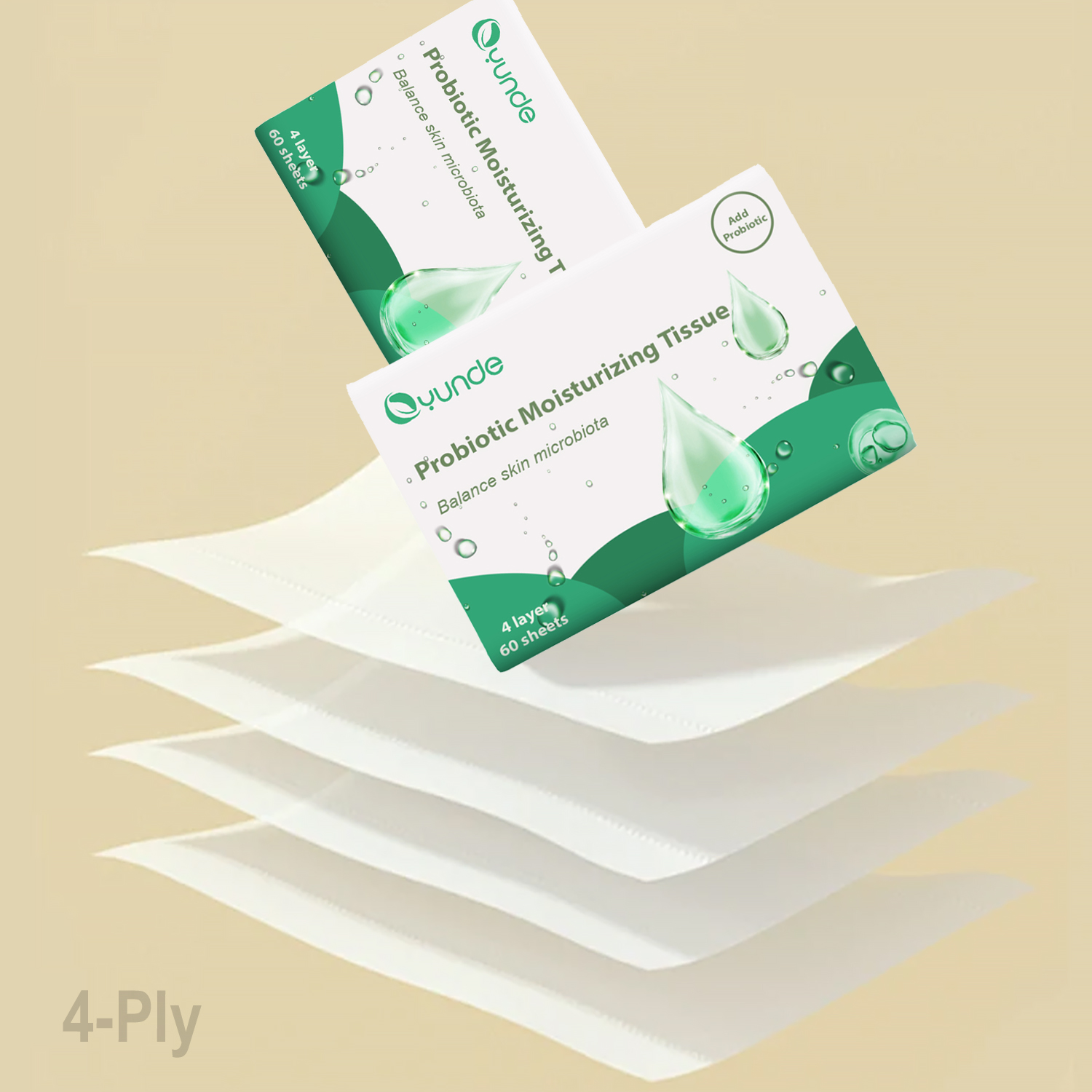 Wholesale Wettable Cloud-like Tissue Paper with Moisturizing Cream for Adults Suitable for Use When Having a Cold