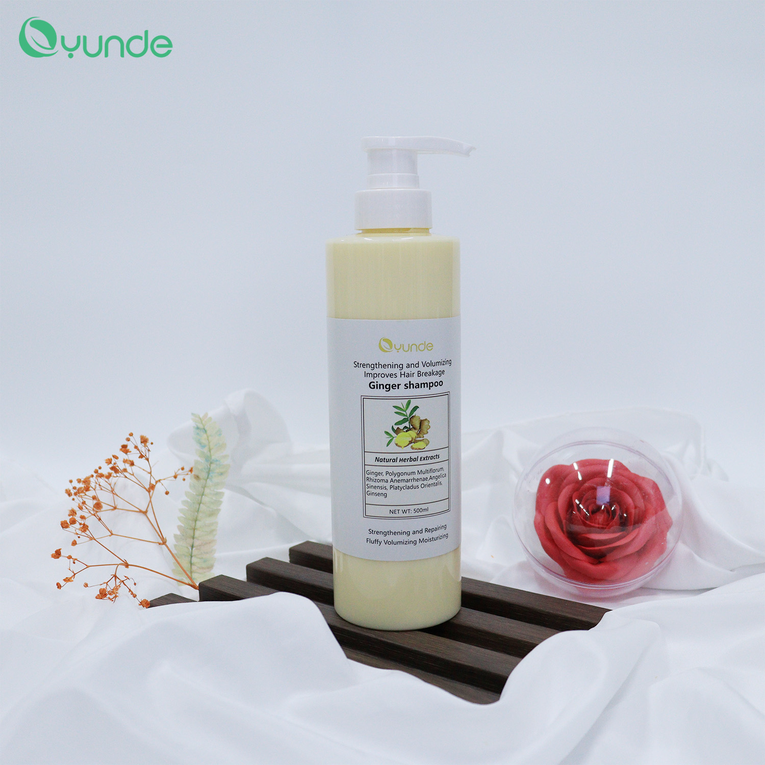Reduces Hair Breakage and Promotes Healthy Growth Strengthening and Volumizing Ginger Shampoo